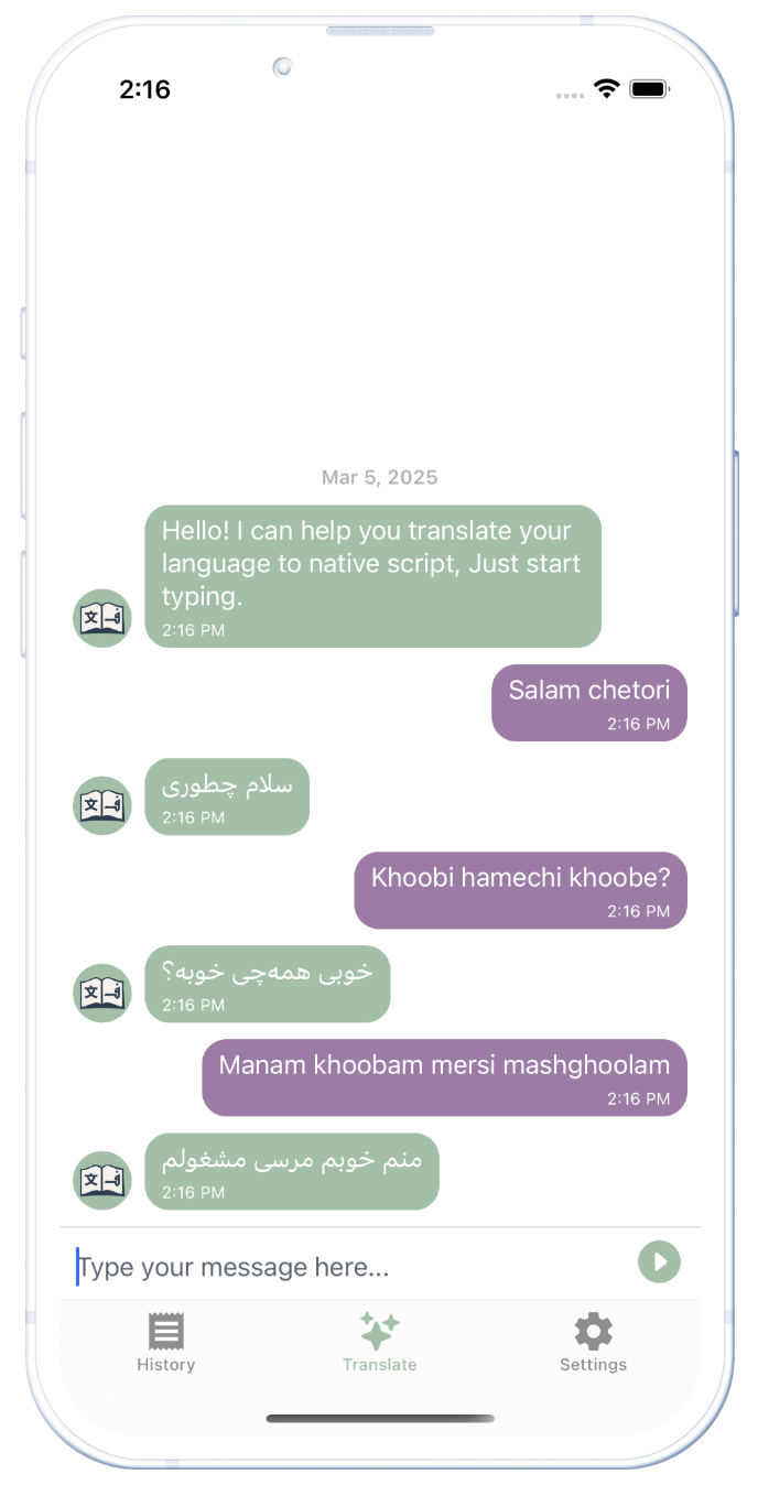 Translit App